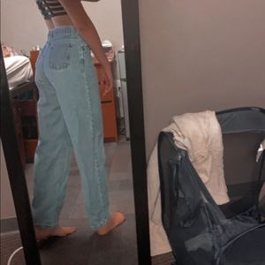 Vintage straight leg mom jeans Levi’s dupe